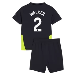 Manchester City Walker 2 Uitshirt Kids 2024-2025 Voetbaltenue
