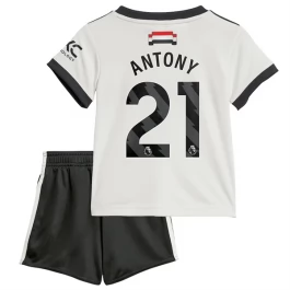 Manchester United Antony 21 Third Shirt Kids 2024-2025 Voetbaltenue