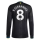 Manchester United B.Fernandes 8 Third Shirt 2025-2026 L/S Voetbaltenue