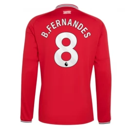 Manchester United B.Fernandes 8 Thuisshirt 2026-2027 Lange Mouwen