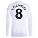 Manchester United B.Fernandes 8 Uitshirt 2025-2026 L/S Voetbaltenue