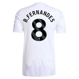 Manchester United B.Fernandes 8 Uitshirt 2025-2026 Voetbaltenue