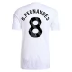 Manchester United B.Fernandes 8 Uitshirt 2025-2026 Voetbaltenue