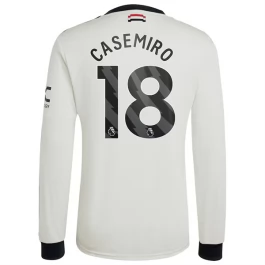 Manchester United Casemiro 18 Third Shirt 2024-2025 L/S Voetbaltenue