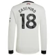 Manchester United Casemiro 18 Third Shirt 2024-2025 L/S Voetbaltenue