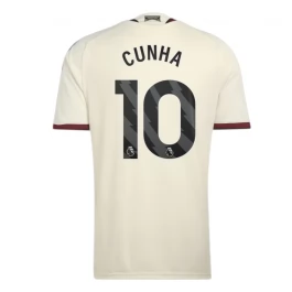 Manchester United Cunha 10 Derdeshirt 2026-2027