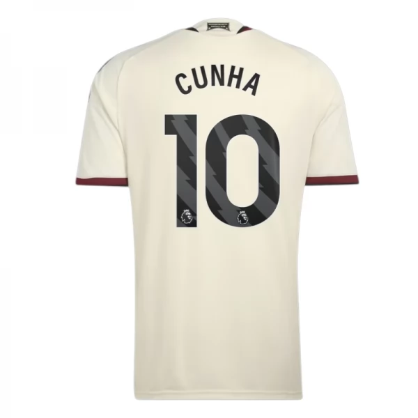 Manchester United Cunha 10 Derdeshirt 2026-2027 Manchester United Cunha 10 Derdeshirt 2026-2027