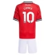 Manchester United Cunha 10 Thuisshirt Kids 2025-2026 Voetbaltenue