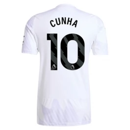 Manchester United Cunha 10 Uitshirt 2025-2026 Voetbaltenue