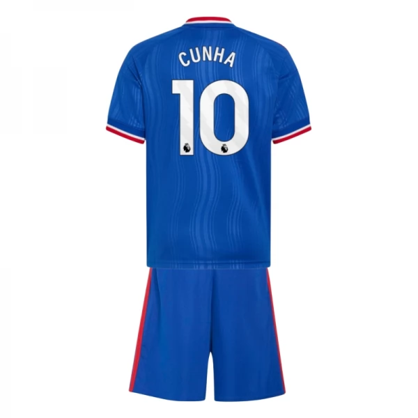 Manchester United Cunha 10 Uittenue 2026-2027 Kind Manchester United Cunha 10 Uittenue 2026-2027 Kind