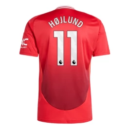 Manchester United Højlund 11 Thuisshirt 2024-2025 Voetbaltenue