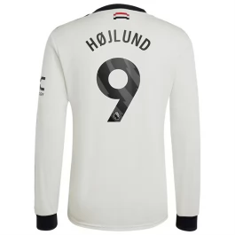 Manchester United Højlund 9 Third Shirt 2024-2025 L/S Voetbaltenue