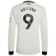Manchester United Højlund 9 Third Shirt 2024-2025 L/S Voetbaltenue