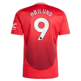 Manchester United Højlund 9 Thuisshirt 2024-2025 Voetbaltenue