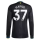 Manchester United Mainoo 37 Third Shirt 2025-2026 L/S Voetbaltenue