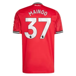 Manchester United Mainoo 37 Thuisshirt 2025-2026 Voetbaltenue