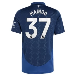 Manchester United Mainoo 37 Uitshirt 2024-2025 Voetbaltenue