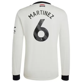 Manchester United Martinez 6 Third Shirt 2024-2025 L/S Voetbaltenue