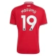 Manchester United Mbeumo 19 Thuisshirt 2026-2027 Manchester United Mbeumo 19 Thuisshirt 2026-2027