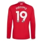 Manchester United Mbeumo 19 Thuisshirt 2026-2027 Lange Mouwen