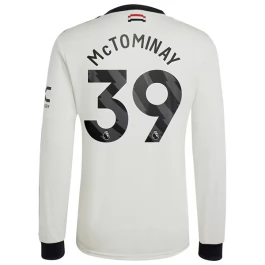 Manchester United McTominay 39 Third Shirt 2024-2025 L/S Voetbaltenue