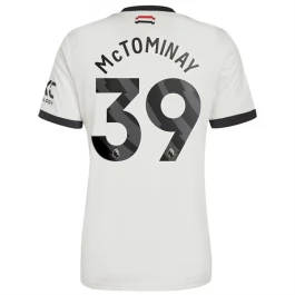 Manchester United McTominay 39 Third Shirt 2024-2025 Voetbaltenue