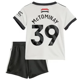 Manchester United McTominay 39 Third Shirt Kids 2024-2025 Voetbaltenue