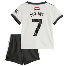 Manchester United Mount 7 Third Shirt Kids 2024-2025 Voetbaltenue