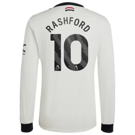 Manchester United Rashford 10 Third Shirt 2024-2025 L/S Voetbaltenue