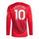 Manchester United Rashford 10 Thuisshirt 2024-2025 L/S Voetbaltenue