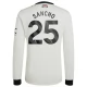 Manchester United Sancho 25 Third Shirt 2024-2025 L/S Voetbaltenue