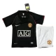 Manchester United Third Shirt Kids Retro 2007-2008 Voetbaltenue