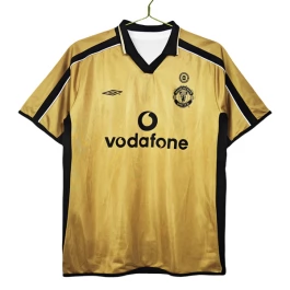 Manchester United Third Shirt Retro Centenary 2001-2002 Voetbaltenue