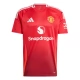 Manchester United Thuisshirt 2024-2025 Voetbaltenue