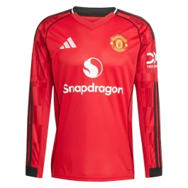 Manchester United Thuisshirt 2025-2026 L/S Voetbaltenue
