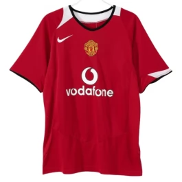 Manchester United Thuisshirt Retro 2004-2006 Voetbaltenue