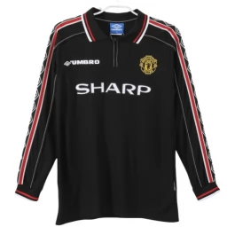 Manchester United Thuisshirt Retro Special Edition 1998-1999 L/S Voetbaltenue