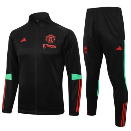 Manchester United Trainingsjackpakken 2023-24 - Zwart