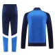 Manchester United Trainingsjackpakken 2024-25 - Blauw Wit