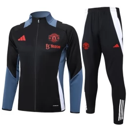 Manchester United Trainingsjackpakken 2024-25 - Zwart Blauw