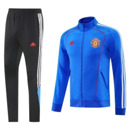 Manchester United Trainingsjackpakken 2025-26 - Blauw