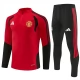 Manchester United Trainingspak 2026-27 Kind - 1-4 Zip Rood