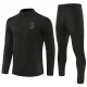 Manchester United Trainingspak 2026-27 Kind - 1-4 Zip Zwart