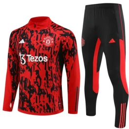 Manchester United Trainingspakken 2023-24 - 1-4 Zip Camouflage