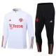 Manchester United Trainingspakken 2023-24 - 1-4 Zip Wit