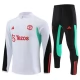 Manchester United Trainingspakken 2023-24 - 1-4 Zip Wit