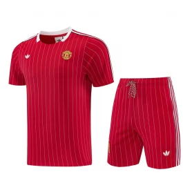 Manchester United Trainingsshirt en Shorts 2026-27 Rood