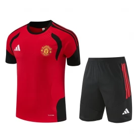 Manchester United Trainingsshirt en Shorts 2026-27 Rood