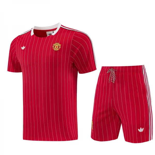 Manchester United Trainingsshirt en Shorts 2026-27 Rood Manchester United Trainingsshirt en Shorts 2026-27 Rood
