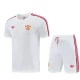 Manchester United Trainingsshirt en Shorts 2026-27 Wit